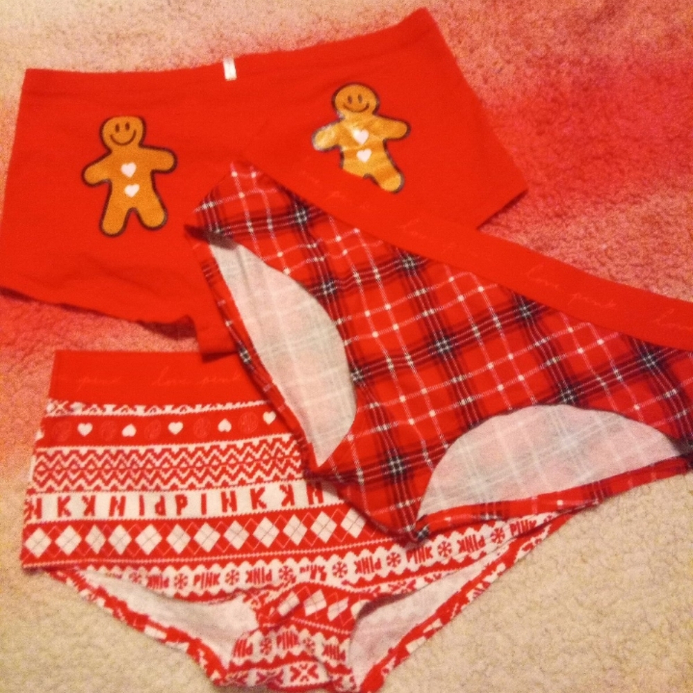 VS PINK PANTIES BUNDLE (3 PAIR)